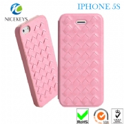 Basketry weave smartphone cover for iphone 5s case