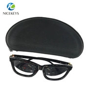 Embossed logo eyeglass case custom eva sunglasses case