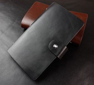 Leather card sleeve