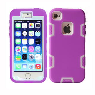 2 in 1 Combo Night Glow Luminous Hybrid High Impact Silicone For Iphone5 5s