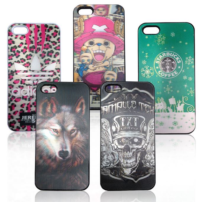  Wholesale 3D cases accept small mix order for iphone 5 case