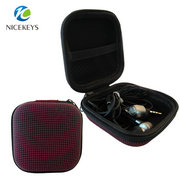 Personalized Mini lightweight hard eva earphone zipper case
